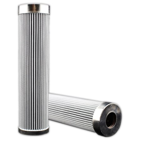 Hydraulic Filter, Replaces NORMAN U196, Pressure Line, 3 Micron, Outside-In